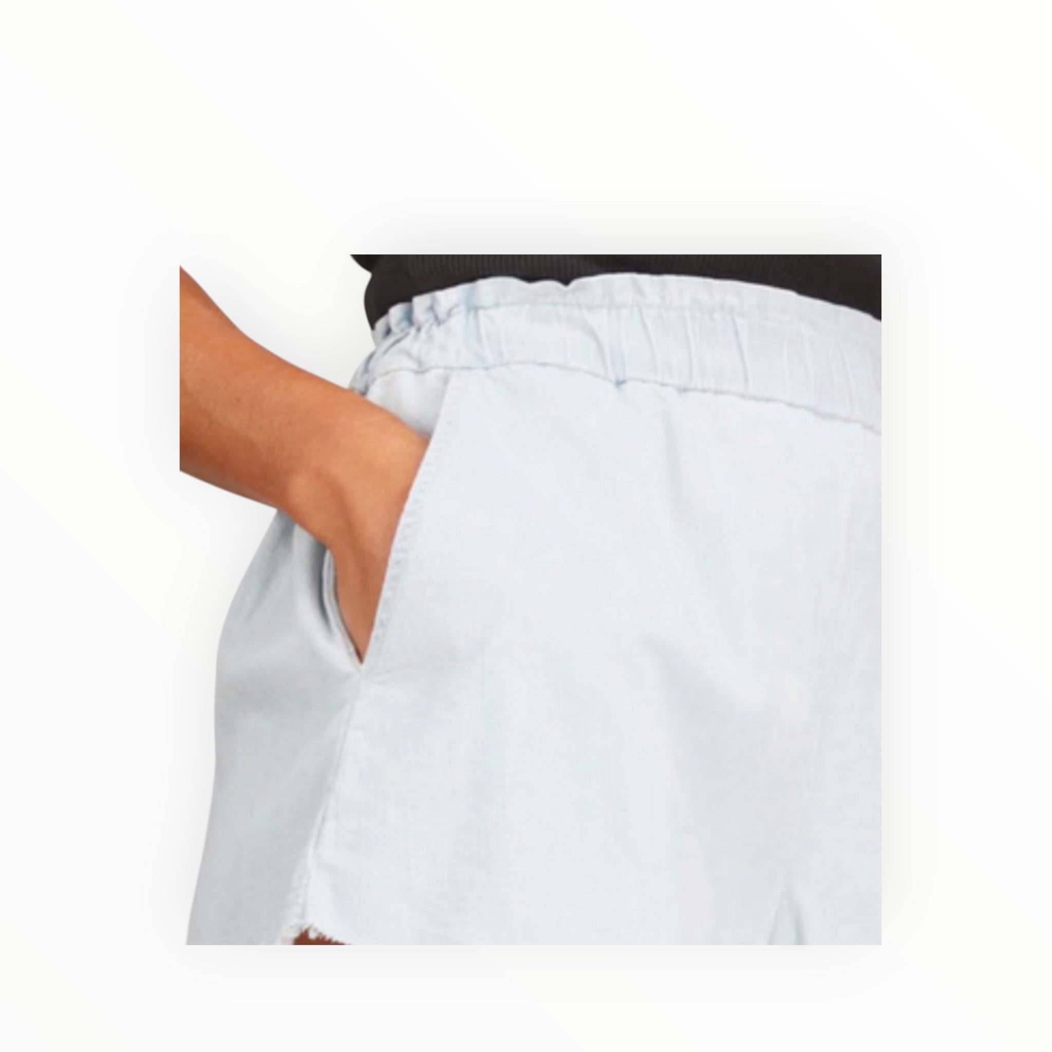 ASKK NY Wide Leg Short - White Water