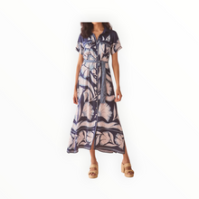 Omika Amira Shirt Dress - Adelaide Mariner