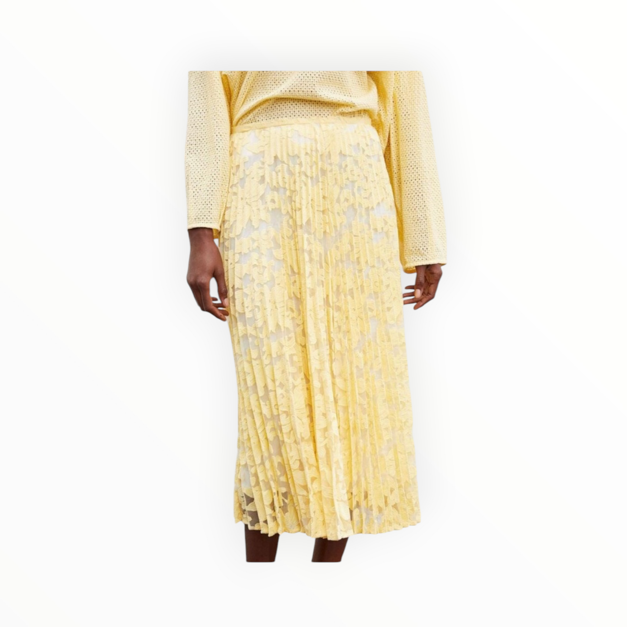 By Malene Birger Lavana Midi Skirt - Vanilla