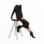 MUNTHE Elissa Knit Dress - Black
