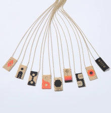 Iwona Ludyga Sagrado Talisman Flags Necklace - Abyss