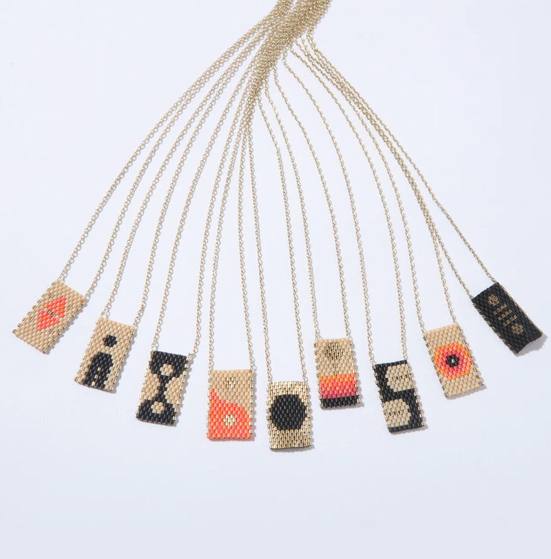 Iwona Ludyga Sagrado Talisman Flags Necklace - Abyss