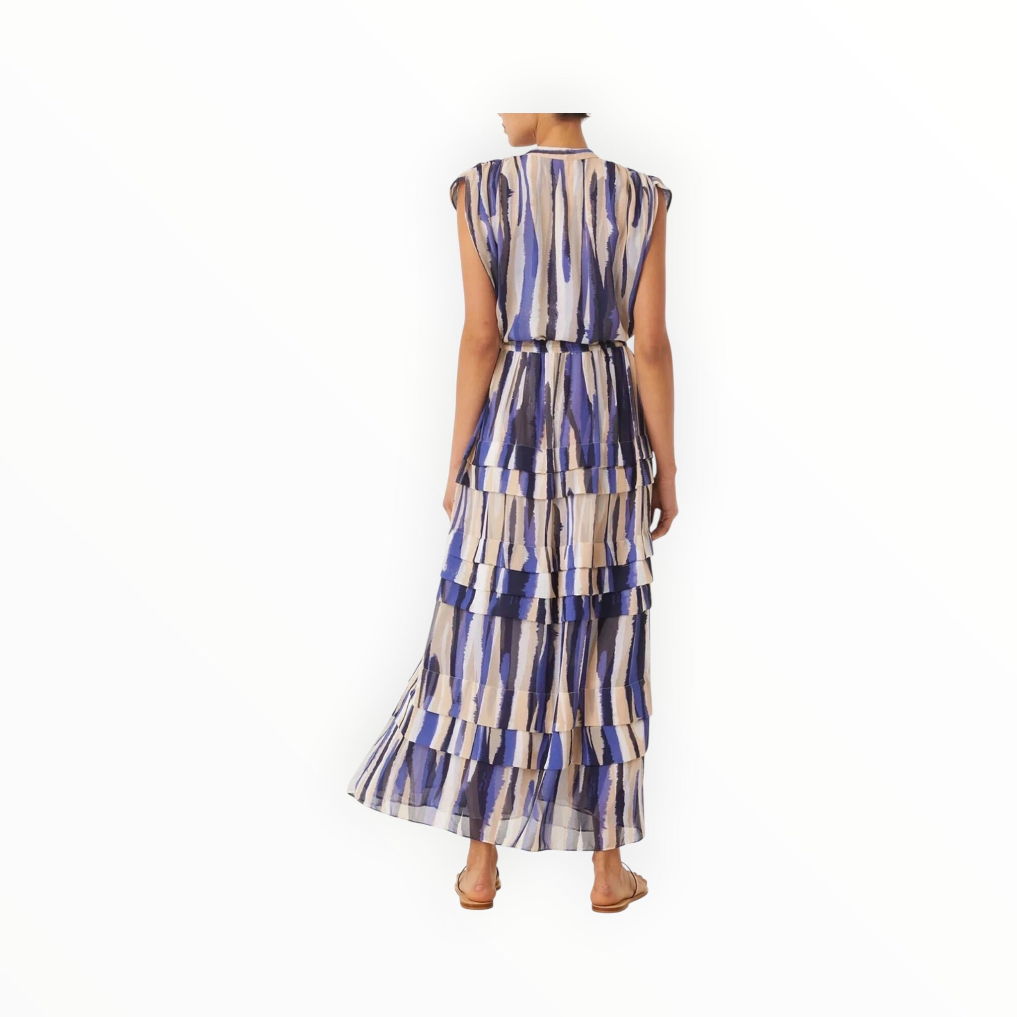 MISA Ulricha Dress - Striped Instinct