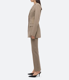 Helmut Lang Waisted Blazer - Taupe