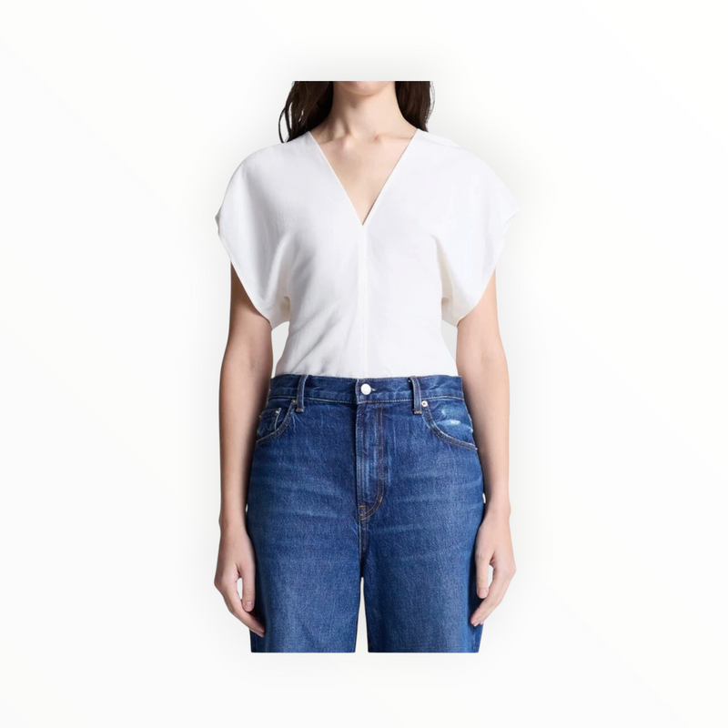 A.L.C. Fay Top - White
