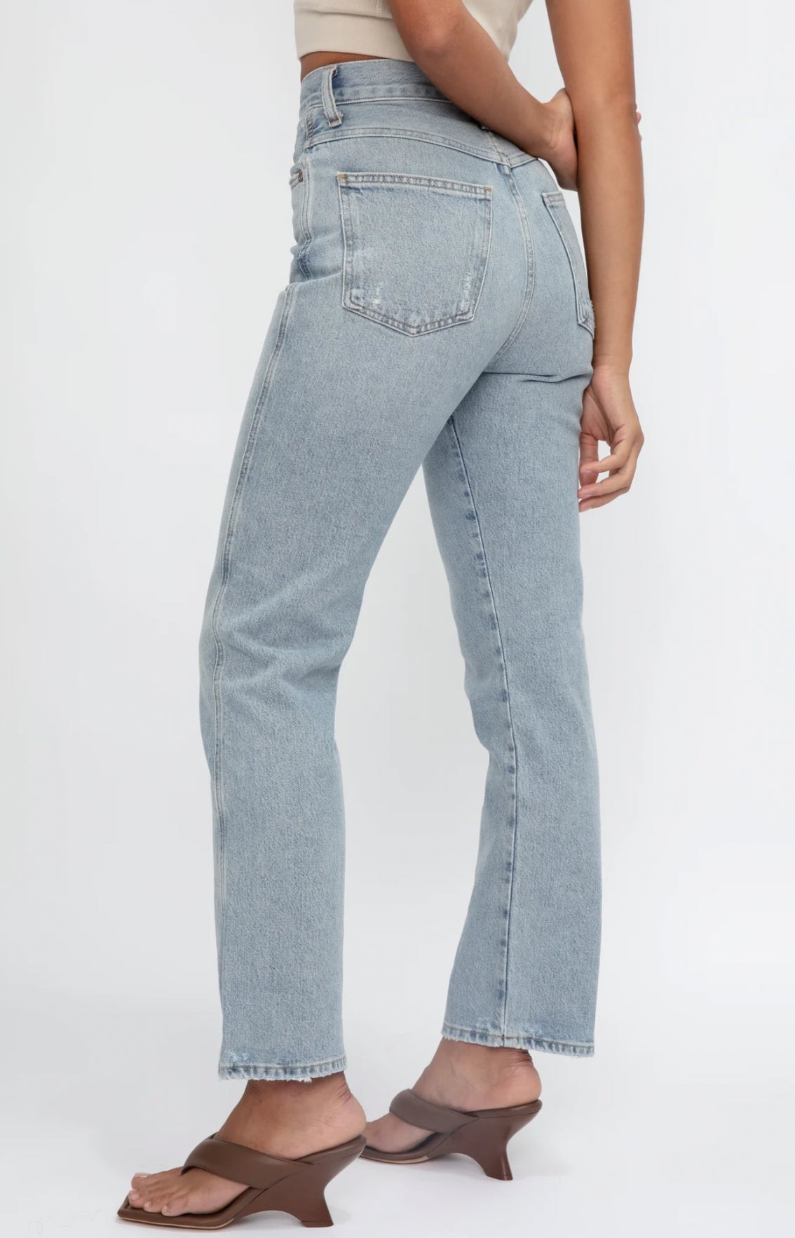 AGOLDE Pinch Waist Kick Flare - Riptide