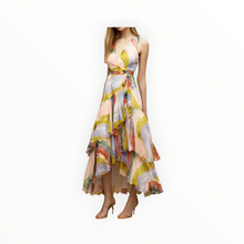 Hutch Trinity Dress - Multi Cascade Brushstrokes