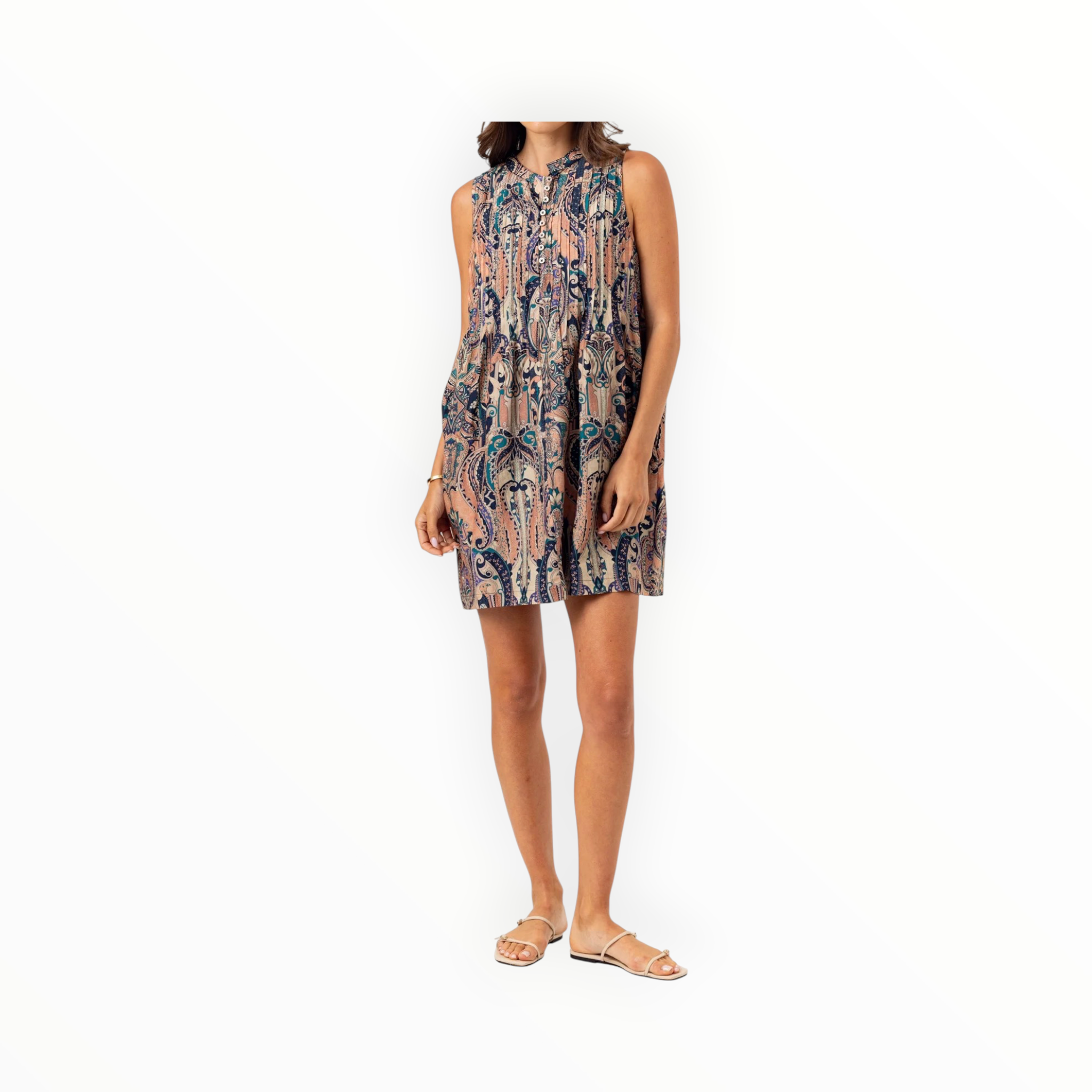 sundays Leora Dress - Spice Mosaic
