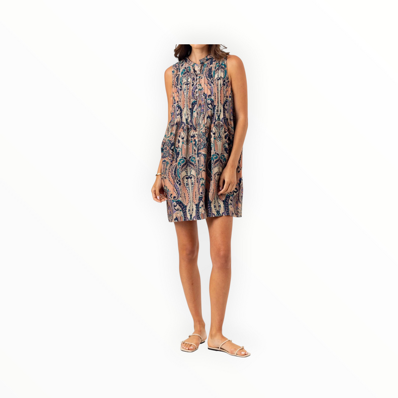 sundays Leora Dress - Spice Mosaic