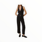 Bella Dahl Saige Open Hem Wide Leg Pant - Dark Graphite