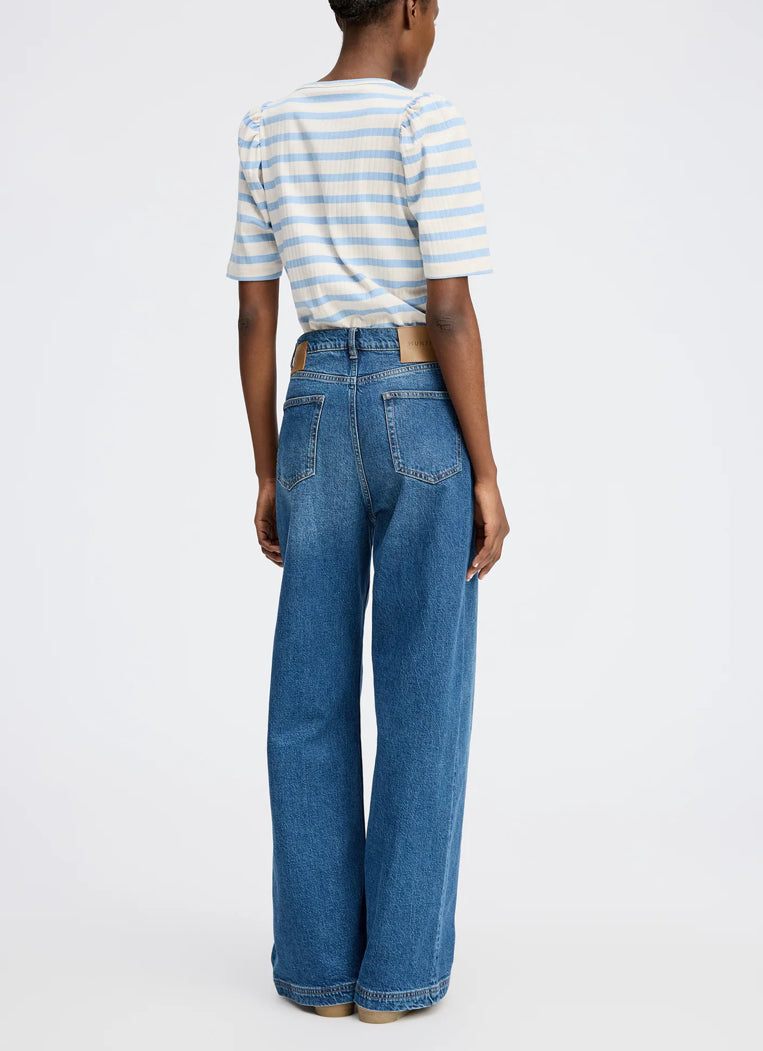 Munthe Jikolaz Shirt - Stripe Blue