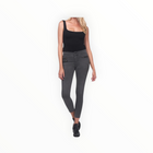 Etienne Marcel Skinny Moto Ankle Jeans W/Zipper Accent Pockets