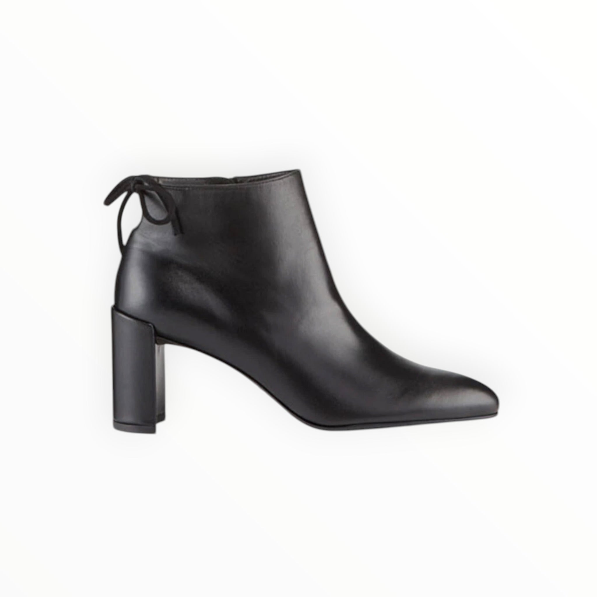 Stuart Weitzman Lofty Ankle Boot - Black Calf