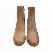 Lola Cruz Platform Ankle Boot - Taupe