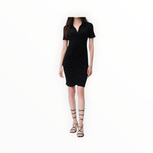 Joseph Ribkoff A-line Polo Dress - Black