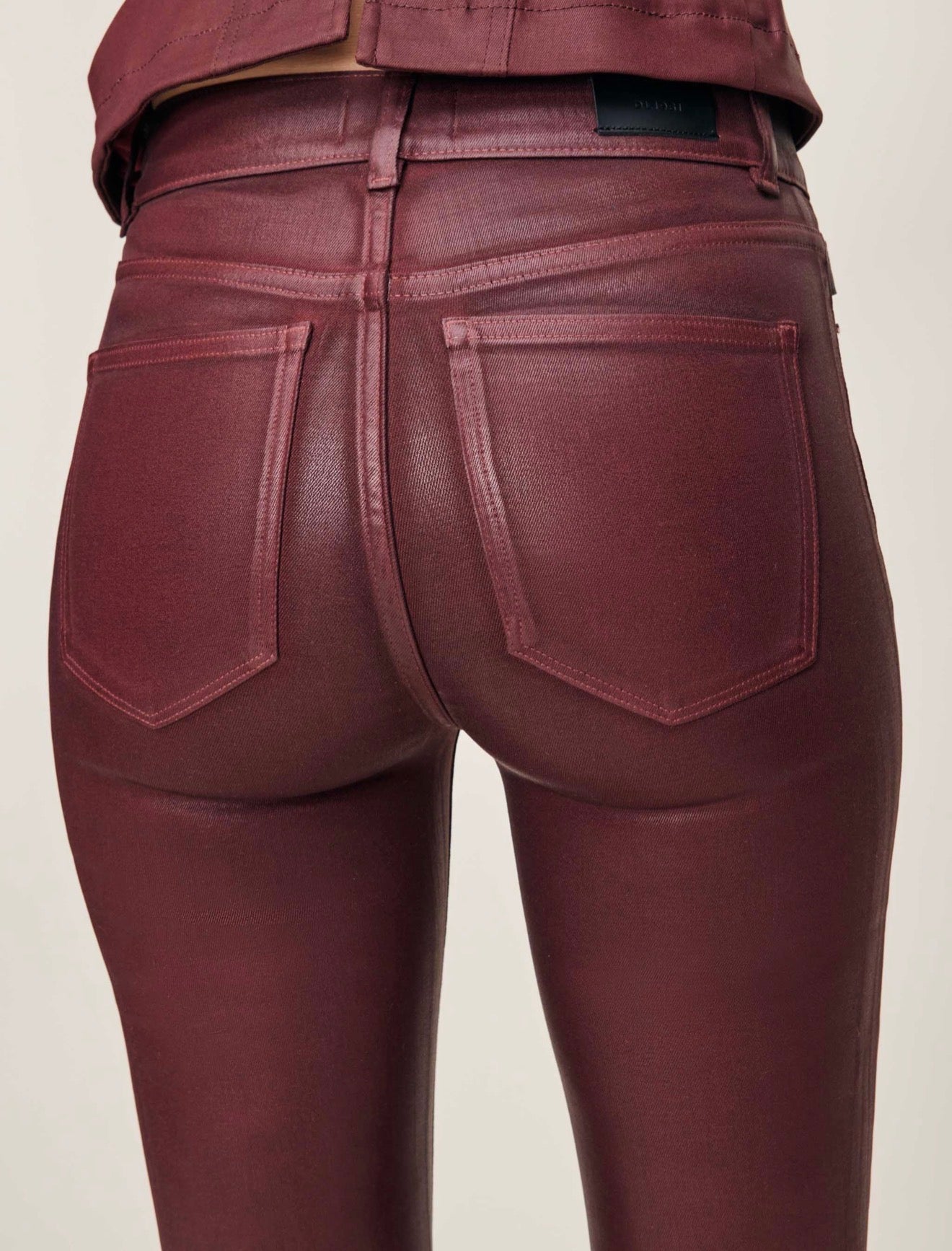 DL1961 Bridget Boot High Rise Instasculpt™ 33" Jeans - Saffron Coated