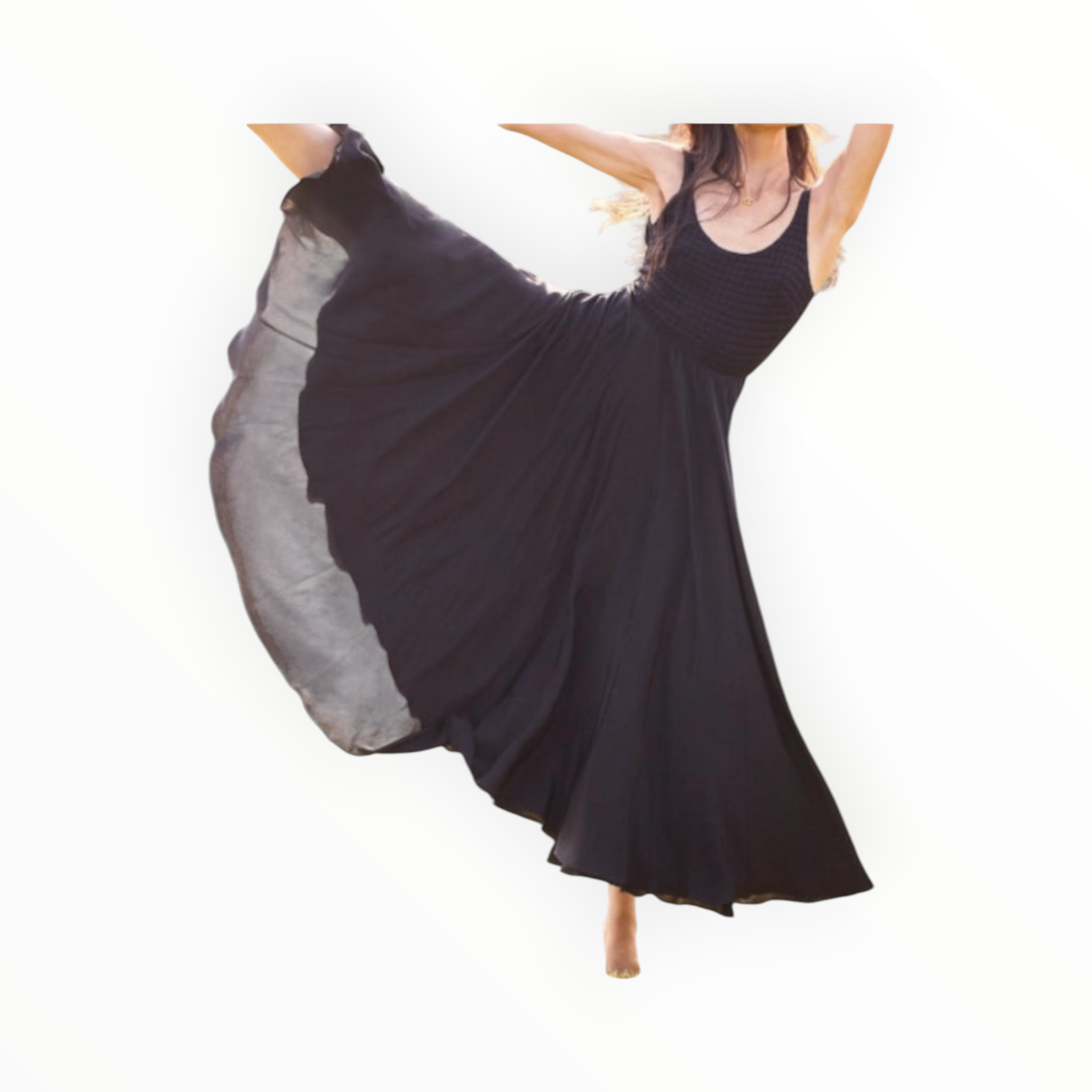 Black Iris Shay Dress - Black