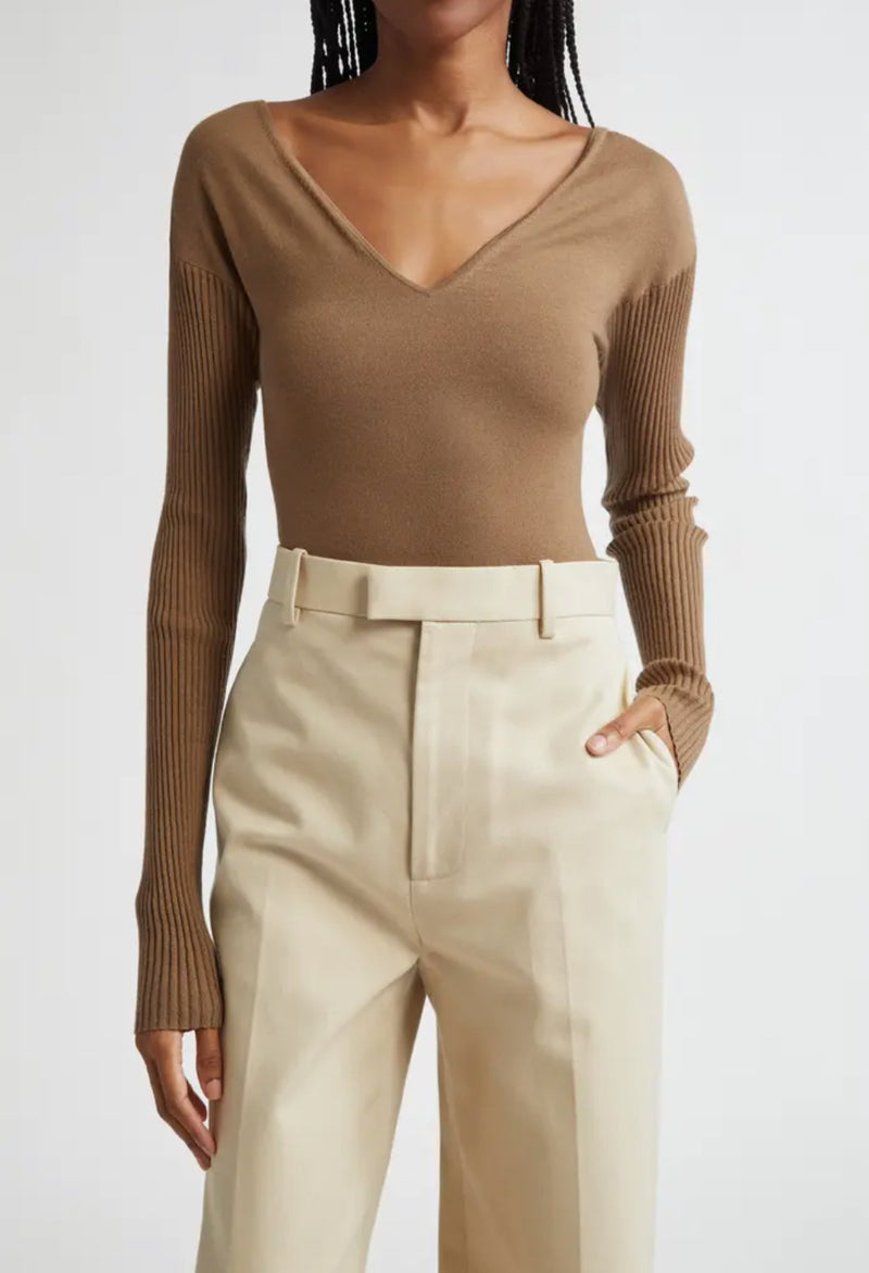A.L.C. Keaton Sweater - Dark Taupe