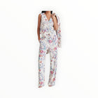 Steve Madden Denia Floral Print Pants - Antique