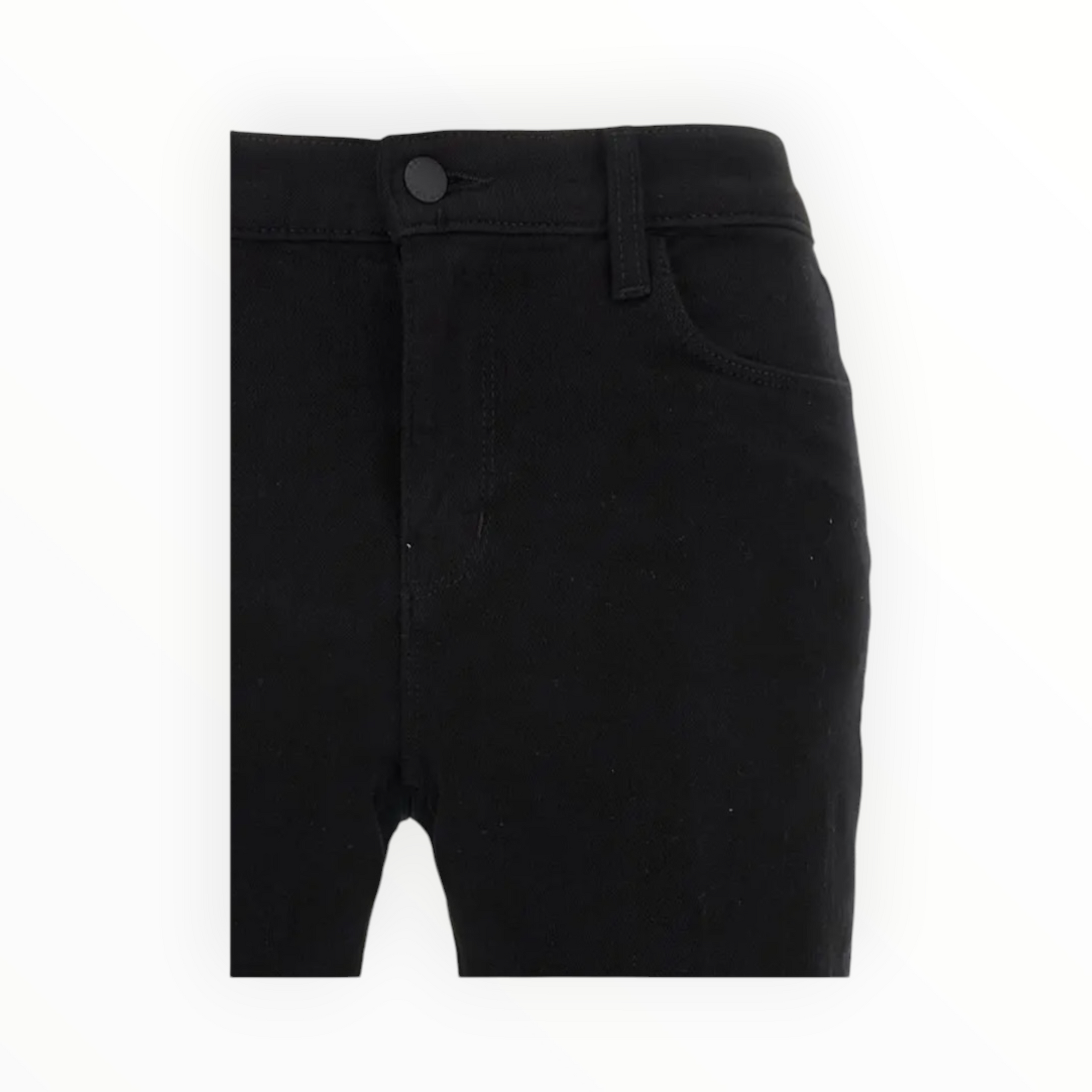L'Agence Sada High-Rise Cropped Slim Jean - Washed Black