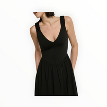 Nation Ltd Celine Midi Dress - Jet Black