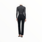 DL1961 Mara Straight Mid Rise Instasculpt Ankle Jeans - Black