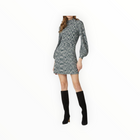 Shoshanna Molly Space Dye Dress - Sage Multi