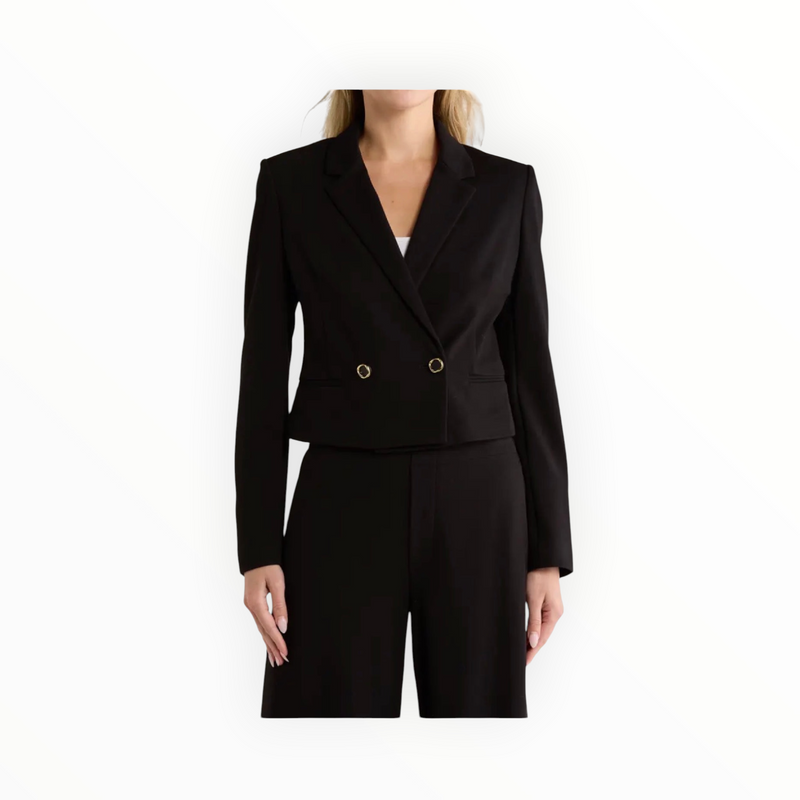 rag & bone Elvy Twill Blazer - Black