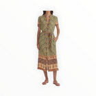 Saloni Vicki Dress - Myrtle Mosaic