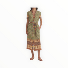 Saloni Vicki Dress - Myrtle Mosaic