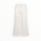 Frame The Seamed Wide Trouser Crop - Au Natural Clean