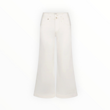 Frame The Seamed Wide Trouser Crop - Au Natural Clean