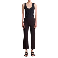 Apiece Apart Rene Pull On Pant - Deep Espresso