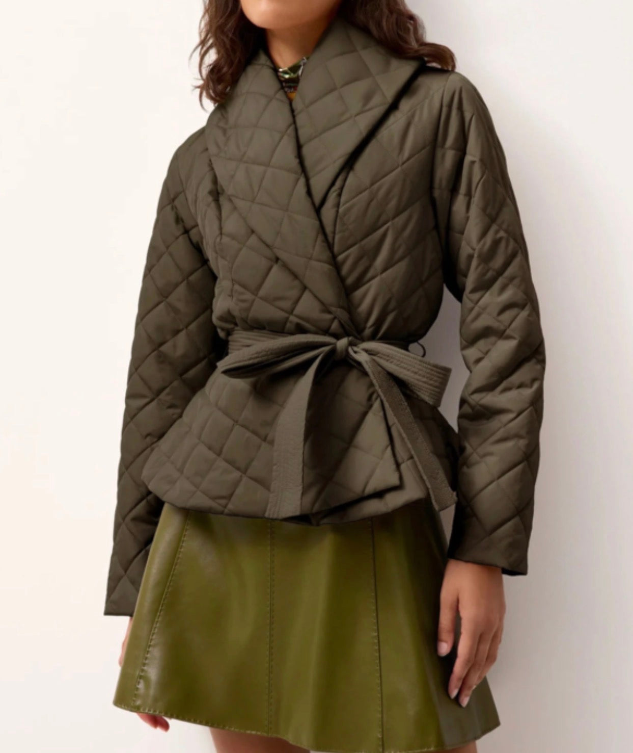 Marie Oliver Raven Jacket - Army Green