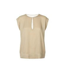 Rabens Saloner Rosalyn Top - Sand