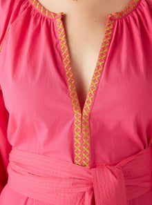 Figue Johanna Dress - Raspberry