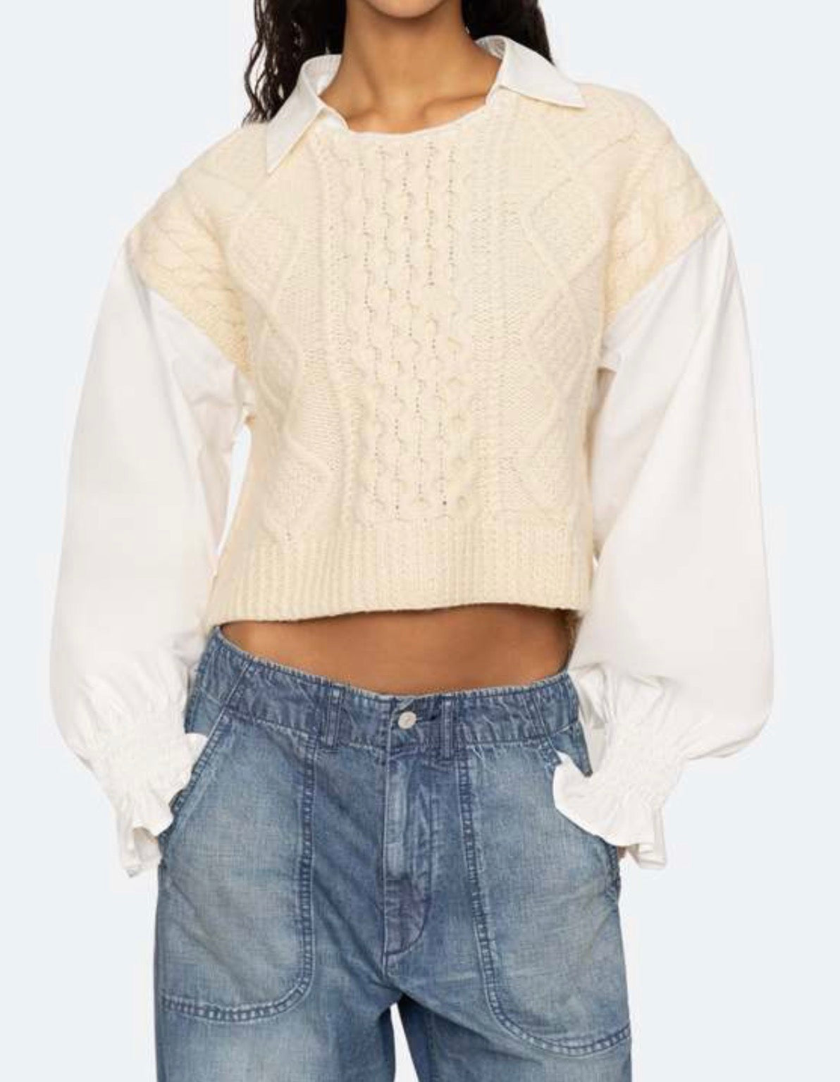 Sea New York Devana Sweater - Cream