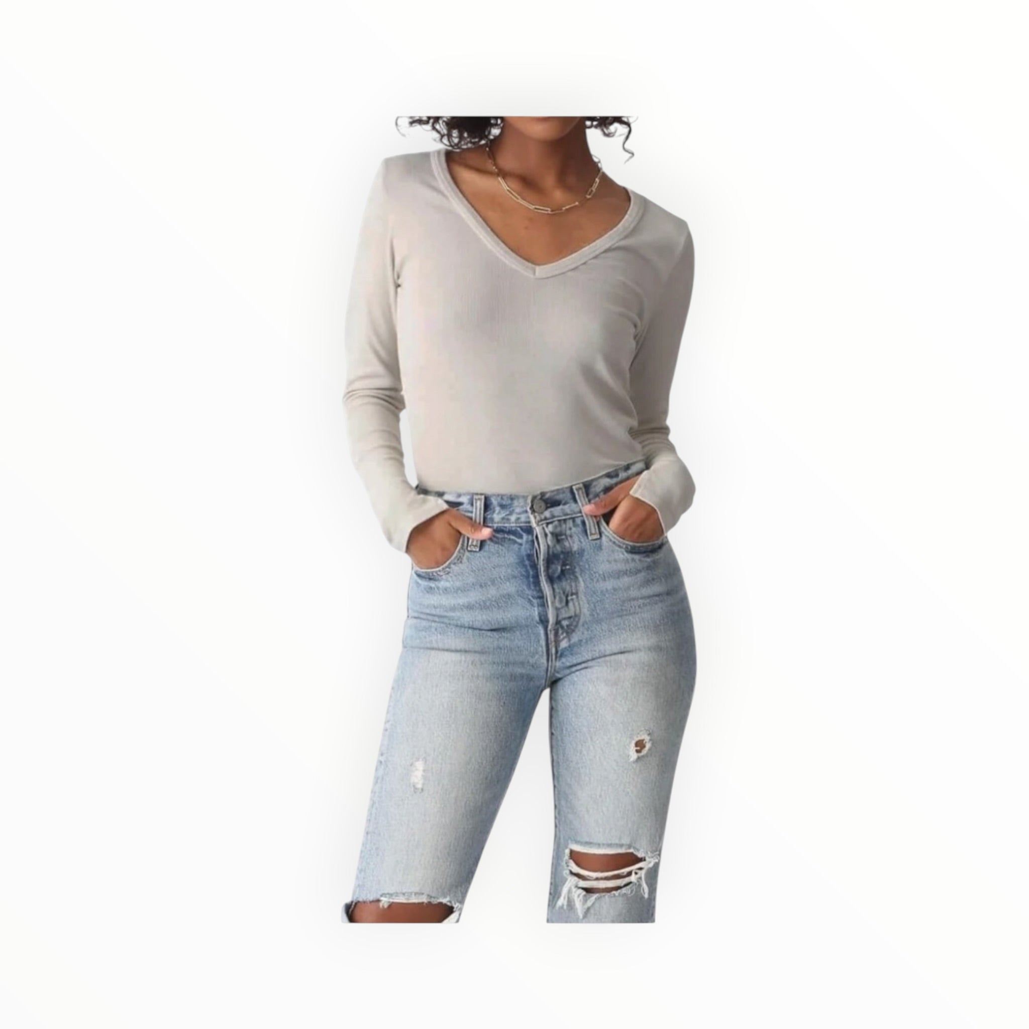 Electric & Rose Olympia Top - Moon