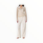 rag & bone Liv Mesh LS Polo - Turtle Dove