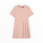 Tara Jamon Rosella Dress - Pale Pink Crepe