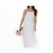 Generation Love Cody Crepe Pleat Dress - White