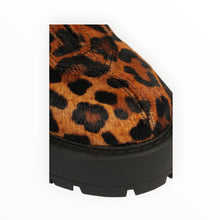 Schutz Farrah Hair Calf Bootie - Leopard