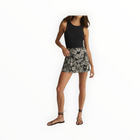 Z Supply Lorna Luz Floral Mini Skirt - Black
