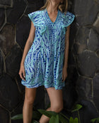 Poupette St. Barth Camelia Dress - Sky Kalina