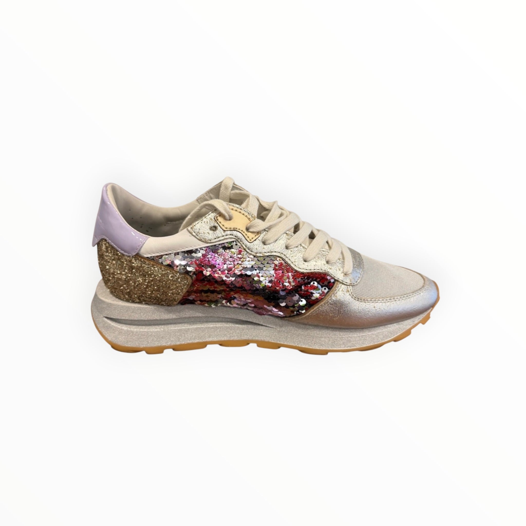 Philippe Model Tropez Haute Low-Top Sneakers - Violet