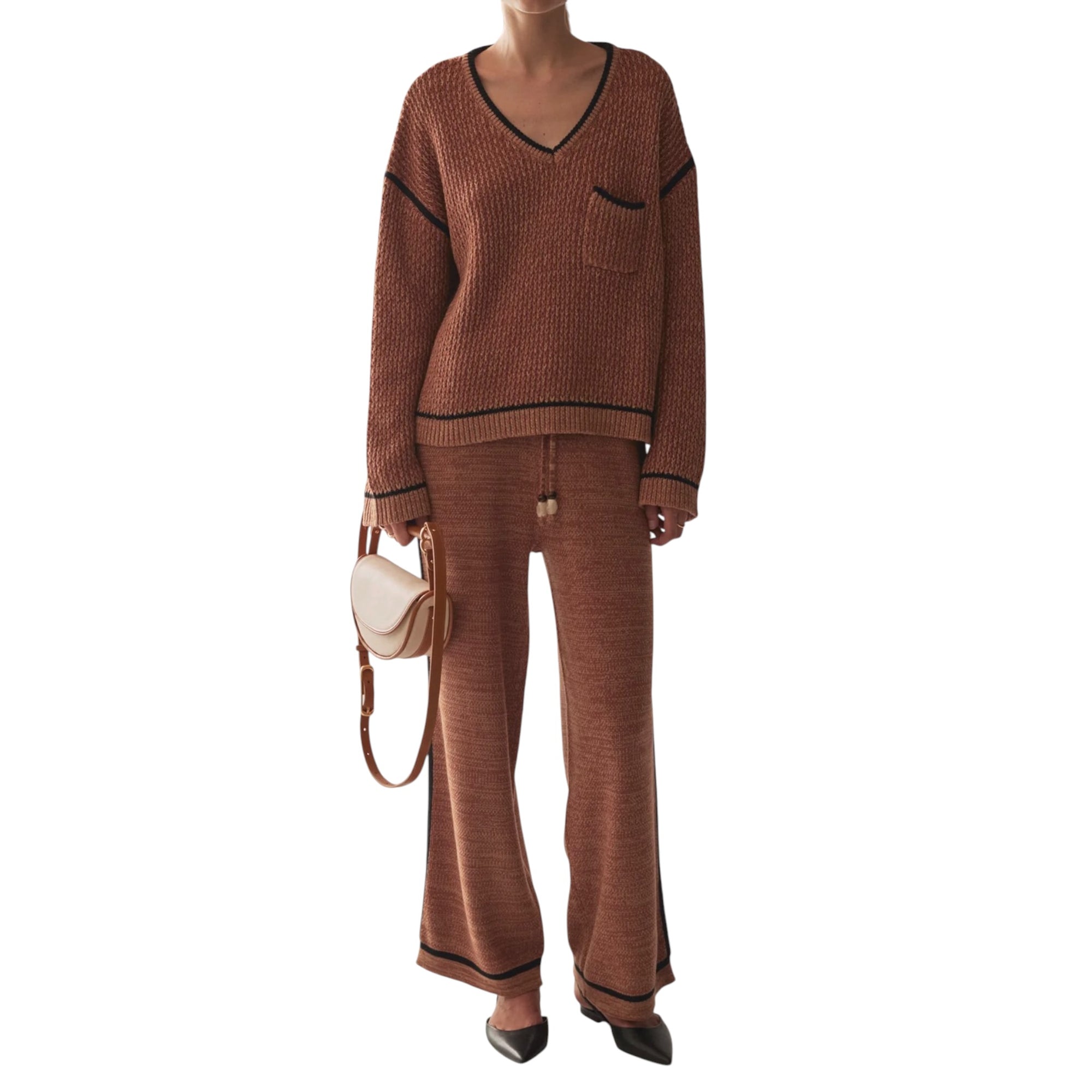 Sancia Inka Knit Jumper - Willow