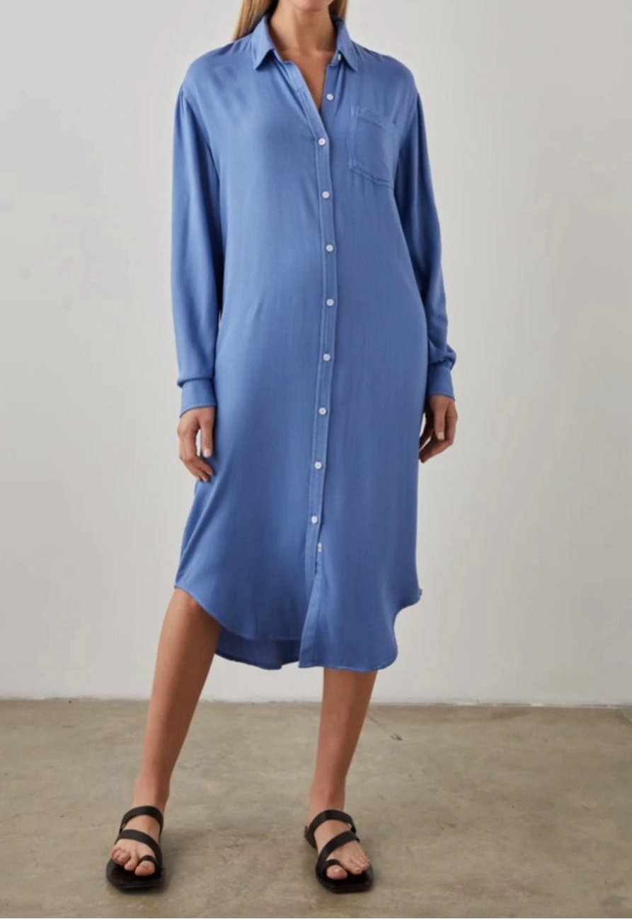 Rails Patrice Button Down Dress - French Military