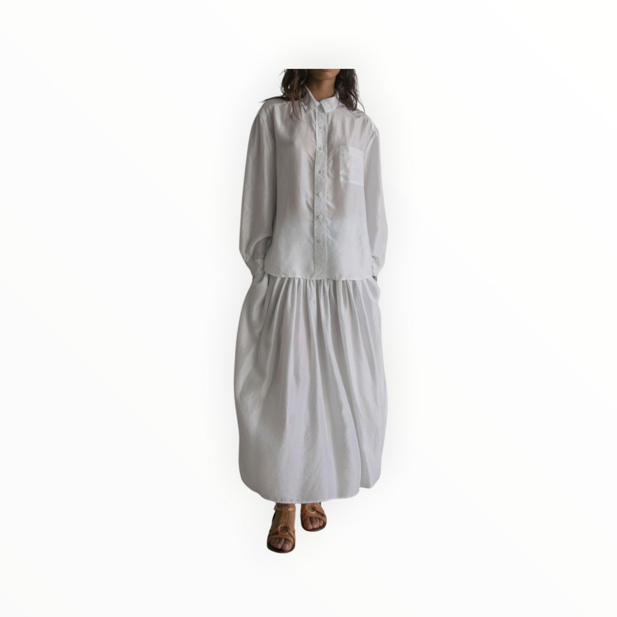 The Avant Man Pongé - Light Blue