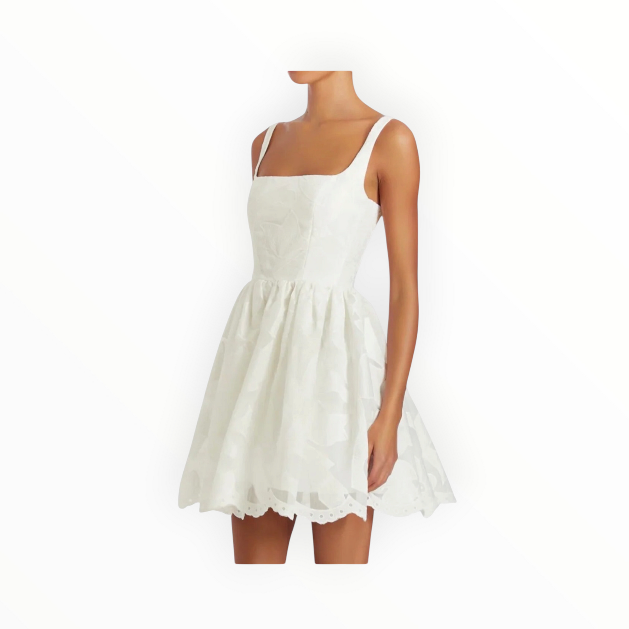 Amanda Uprichard Gracelyn Dress - White