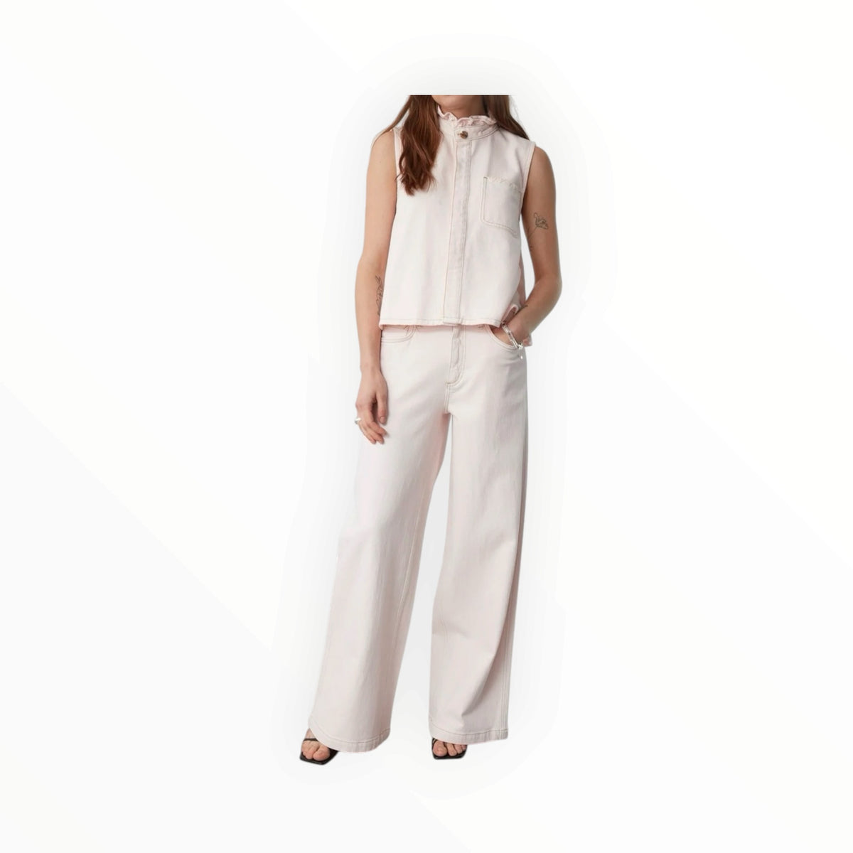seventy + mochi Iris Vest - Blush